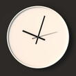 Clock isolated 3d rendering