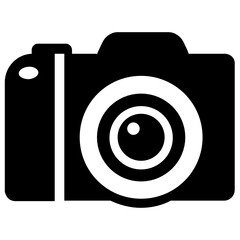 Wall Mural - 
Digital camera icon design, photography equipment 
