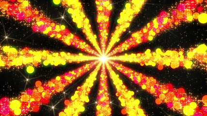 Wall Mural - Space Stars Galaxy milky way road future illumination 3D illustration background.