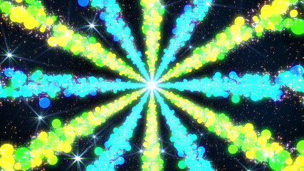 Wall Mural - Space Stars Galaxy milky way road future illumination 3D illustration background.