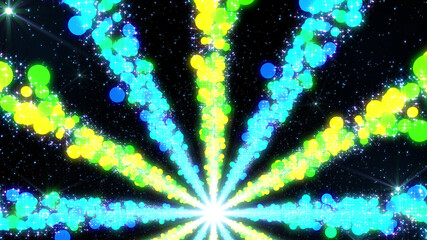 Wall Mural - Space Stars Galaxy milky way road future illumination 3D illustration background.
