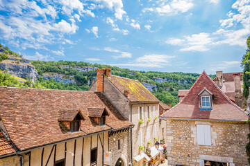 Sticker - La cité médiévale de Rocamadour