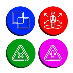 Poster - junction icon set