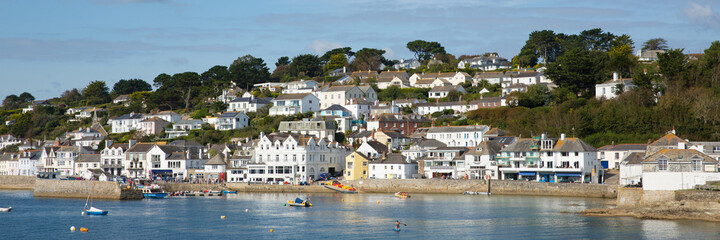 Sticker - St Mawes Cornwall Roseland Peninsula England UK panoramic view