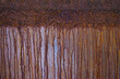 © Rialto Images/Stocksy - Detail of rusty metal panel with dripping marks