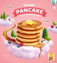 Pancake Mix Ads