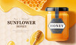 Engraved honey ads