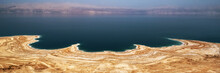 View Of Dead Sea Coastline. Israel