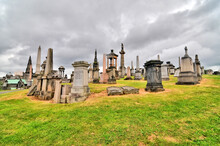 The Glasgow Necropolis  -  A Victorian Cemetery In Glasgow, Scotland