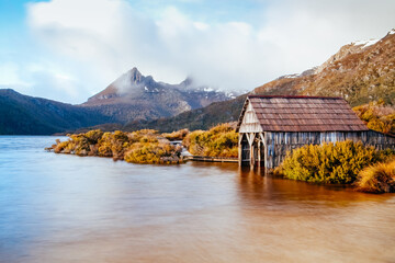 Sticker - Cradle Mountain in Tasmania Australia