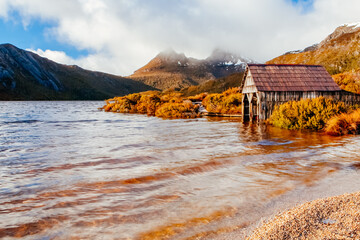 Sticker - Cradle Mountain in Tasmania Australia