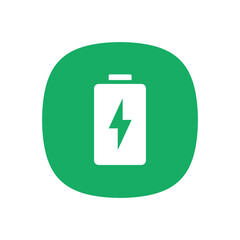 Canvas Print - Battery Charging - Icon