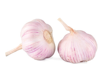 Garlic isolated on white background