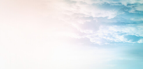 Wall Mural - abstract sky and clouds sunset backgrounds