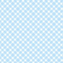 Wall Mural - blue background checkered tile pattern or grid texture