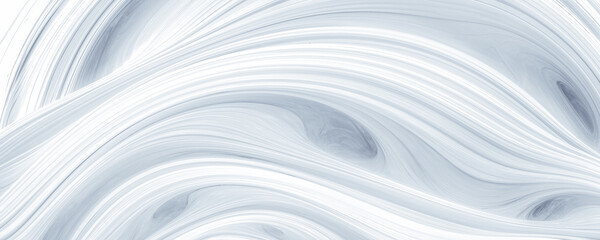 Poster - Luxury wavy white background