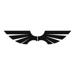 Wall Mural - business wings icon. simple illustration of business wings vector icon for web design isolated on wh