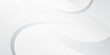 © Salman - Modern white and grey curve wave background. Design decoration concept for web layout, poster, banner