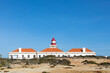 Lighthouse of cape Roca at the Algarve coast