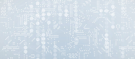 Aufkleber - Technology data background, idea of global business solution
