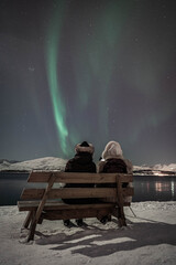 northern light in northern norway