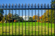 White House fences - Washington D.C. United States of America