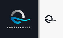 Water Letter O Logo
