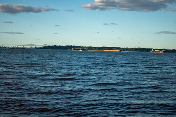 Wall Mural - view of the sea from the sea