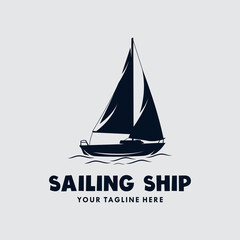 Poster - Sailing Logo Icon Design Vector