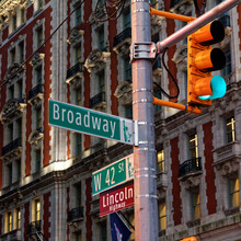City Street Sign Broadway