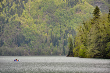 lake in the mountains