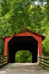 Wall Mural - Old Covered Bridge