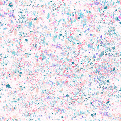 Poster - Abstract vector colorful pattern from inks spots