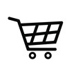 © beart - Flat shopping cart icon for online shop