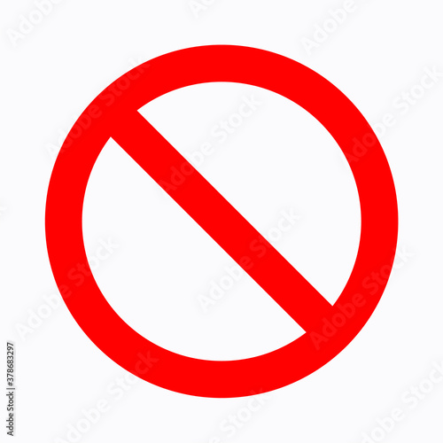 Fotografía icon is prohibited from entering and not allowed