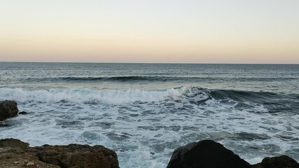 Wall Mural - waves on the beach