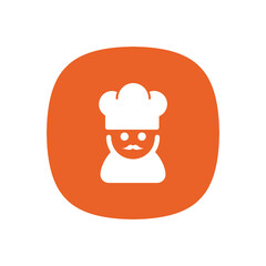 Canvas Print - Chef - Icon