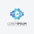 © zaara Mecca - GEARS DIGITAL LOGO TEMPLATE