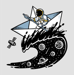 sail in the oceans of the universe