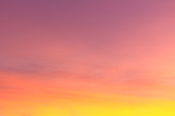 Wall Mural - sky and sunset background