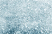 Natural Texture Of Winter Ice, Blue Ice As Background