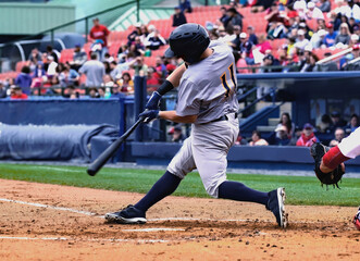 Poster - baseball stadium player