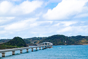 Wall Mural - 角島大橋と角島