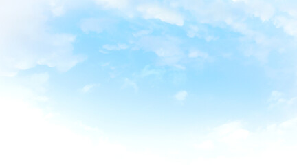 Wall Mural - international day of clean air for blue skies concept: abstract white cloud and blue sky in sunny da