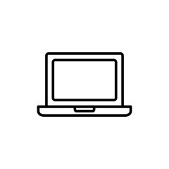 Poster - Laptop Icon Design vector Template Illustration