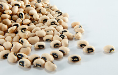 The black-eyed pea or black-eyed bean is a legume grown around the world for its medium-sized, edible bean.