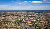 Fototapeta Fototapety z widokami - Panorama miasta Radom - Krajobraz z lotu ptaka - pejzaż