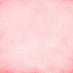 Wall Mural - soft pink, subtle grunge paper texture background with darkened edges.