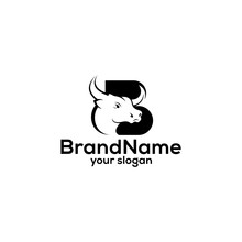 The Initials Of The B & Bull Logo