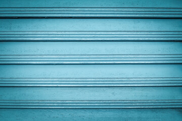 Blue wooden texture background. Old striped wood lumber wall. Lightboard floor natural pattern.